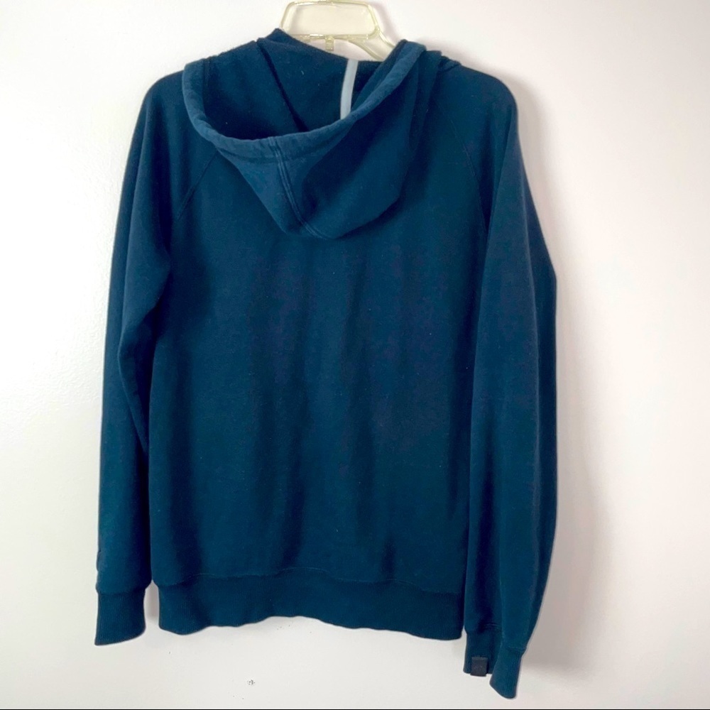 Puma Men’s 1/4 Zip Hoodie – Blue Pullover Sweatshirt, Size Small - Picture 6 of 10